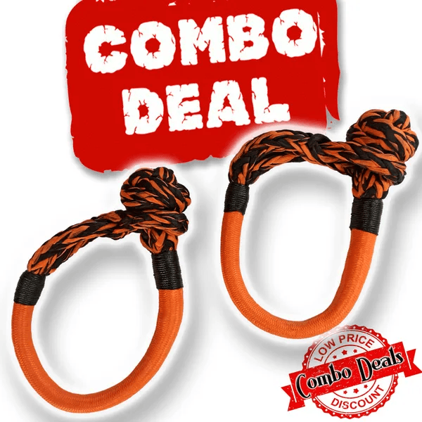 2 x Carbon Monkey Fist 13T Soft Shackle Combo Deal - CW-COMBO-MFSS-1474 1