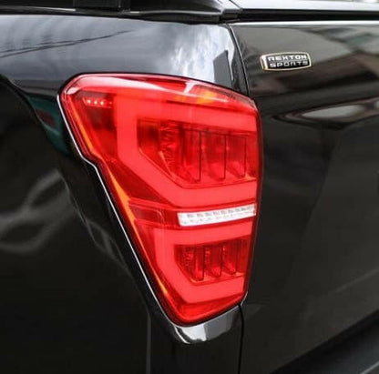 LED Tail Lights - RED | For Ssangyong Musso (Pair).