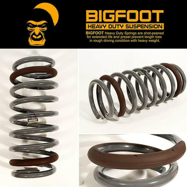 Big Foot Heavy Duty Suspension Front Coil Springs 1-3 inch lift (Pair) for Musso & Rexton.