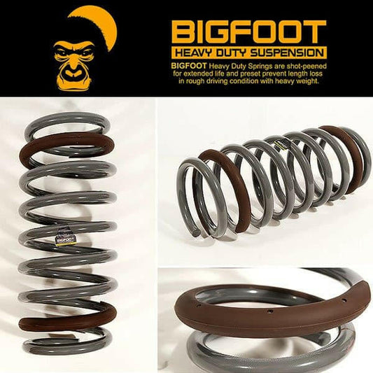 Big Foot Heavy Duty Suspension Rear Coil Springs 1-3 inch lift (Pair) for Musso & Rexton.