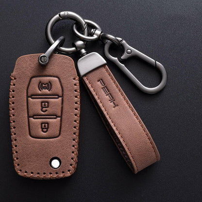 PEAK Leather Key Case for SsangYong Musso.