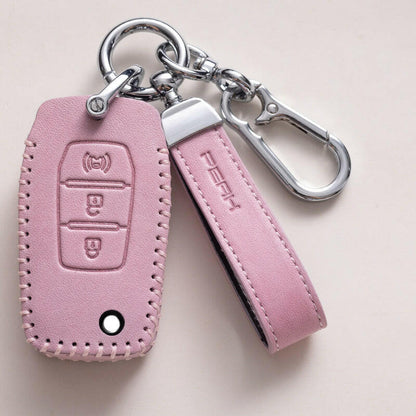 PEAK Leather Key Case for SsangYong Musso.