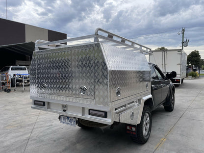 Aluminum Ute Tray & Canopy Package S10.