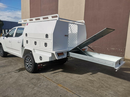 Aluminum Ute Tray & Canopy Package S7.