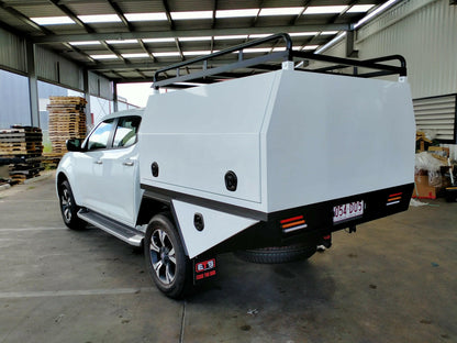 Aluminum Ute Tray & Canopy Package S8.