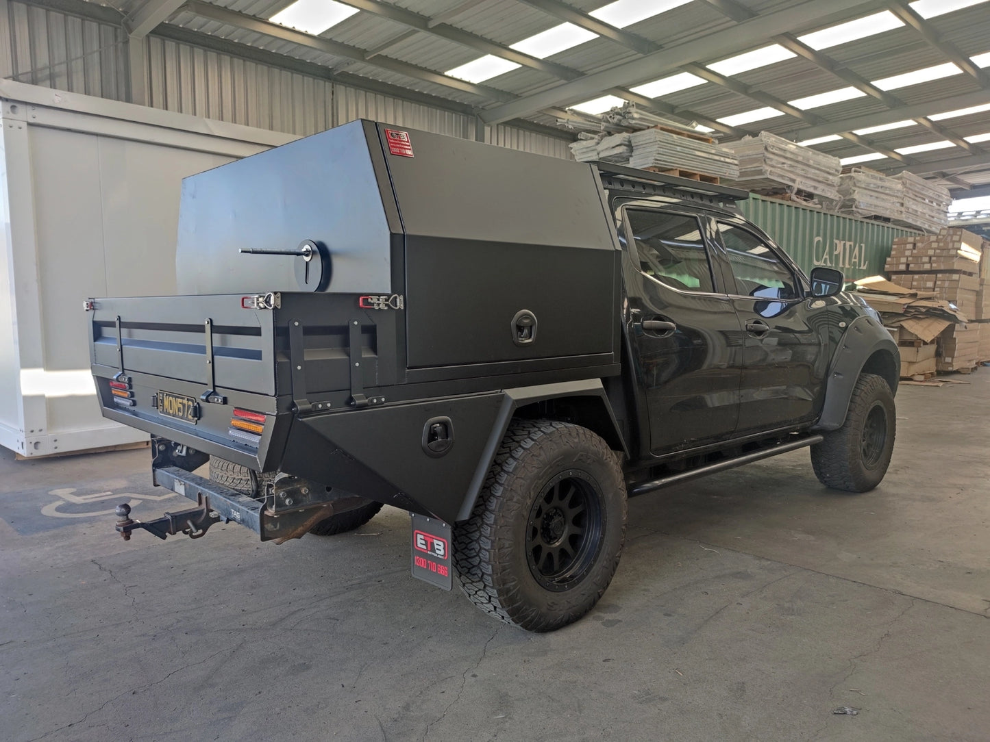 Aluminum Ute Tray & Canopy Package S9.