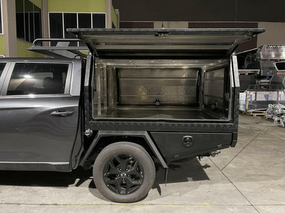 Aluminum Ute Tray & Canopy Package S1.