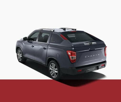 Genuine Ssangyong Edge Top Canopy (Color Matched).