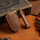 SsangYong Rexton Genuine Leather Key Case (BROWN).
