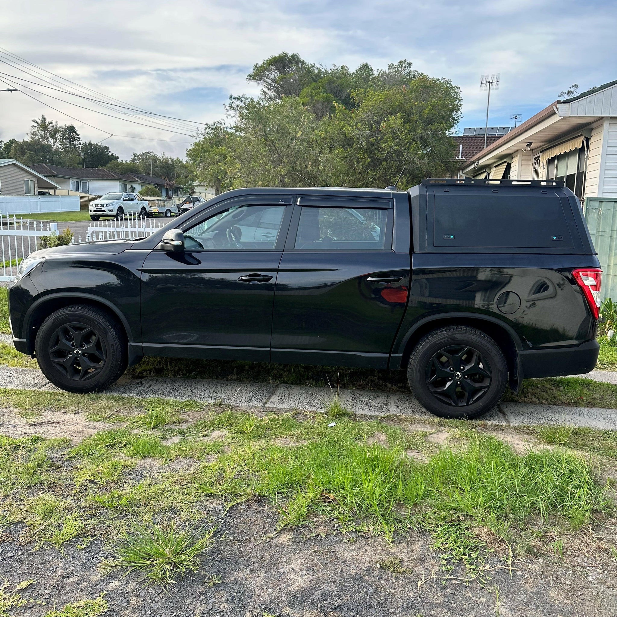 Heavy Duty Aluminium Canopy for SsangYong Musso - Short Wheel Base ...