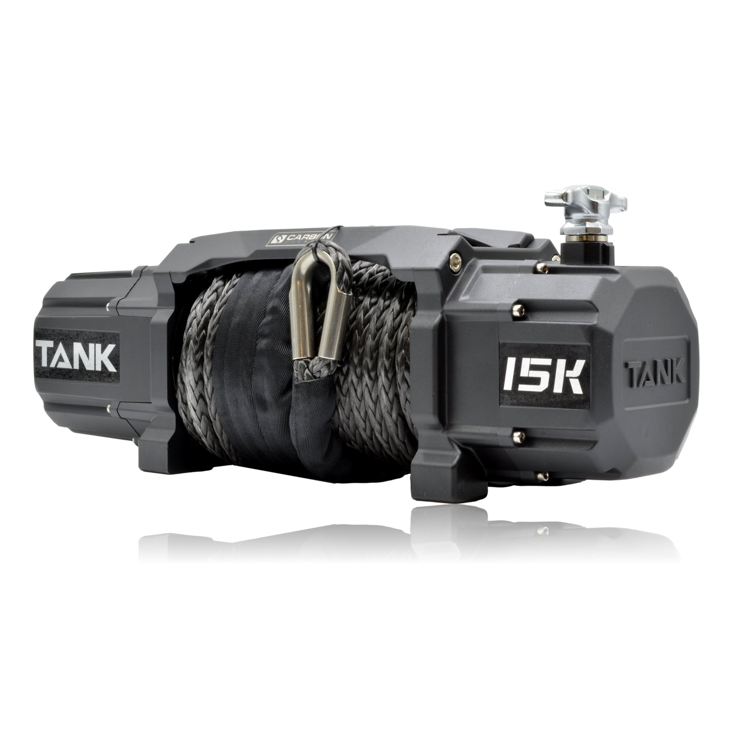 Carbon Tank 15000lb Large 4x4 Winch Kit IP68 12V - CW-TK15 6