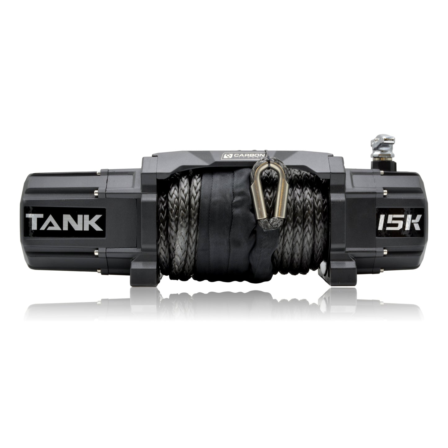 Carbon Tank 12000lb 4x4 Winch Kit IP68 12V and Recovery Combo Deal - CW-TK12-COMBO2 4