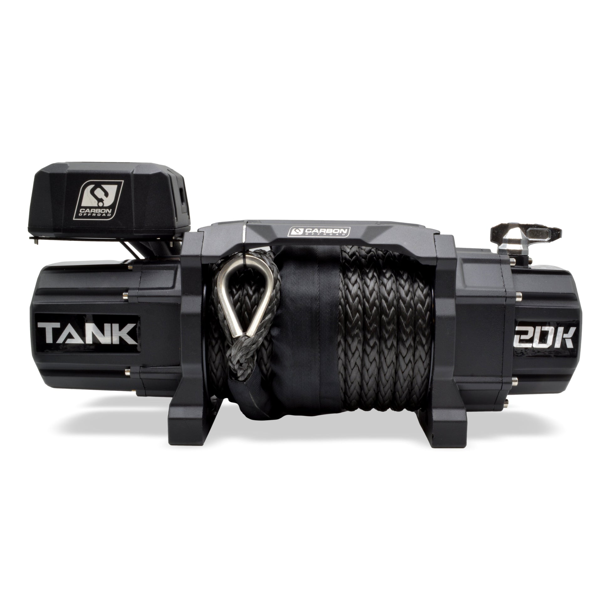 Carbon Tank 20000lb Truck Winch Kit IP68 12V - CW-TK20 7