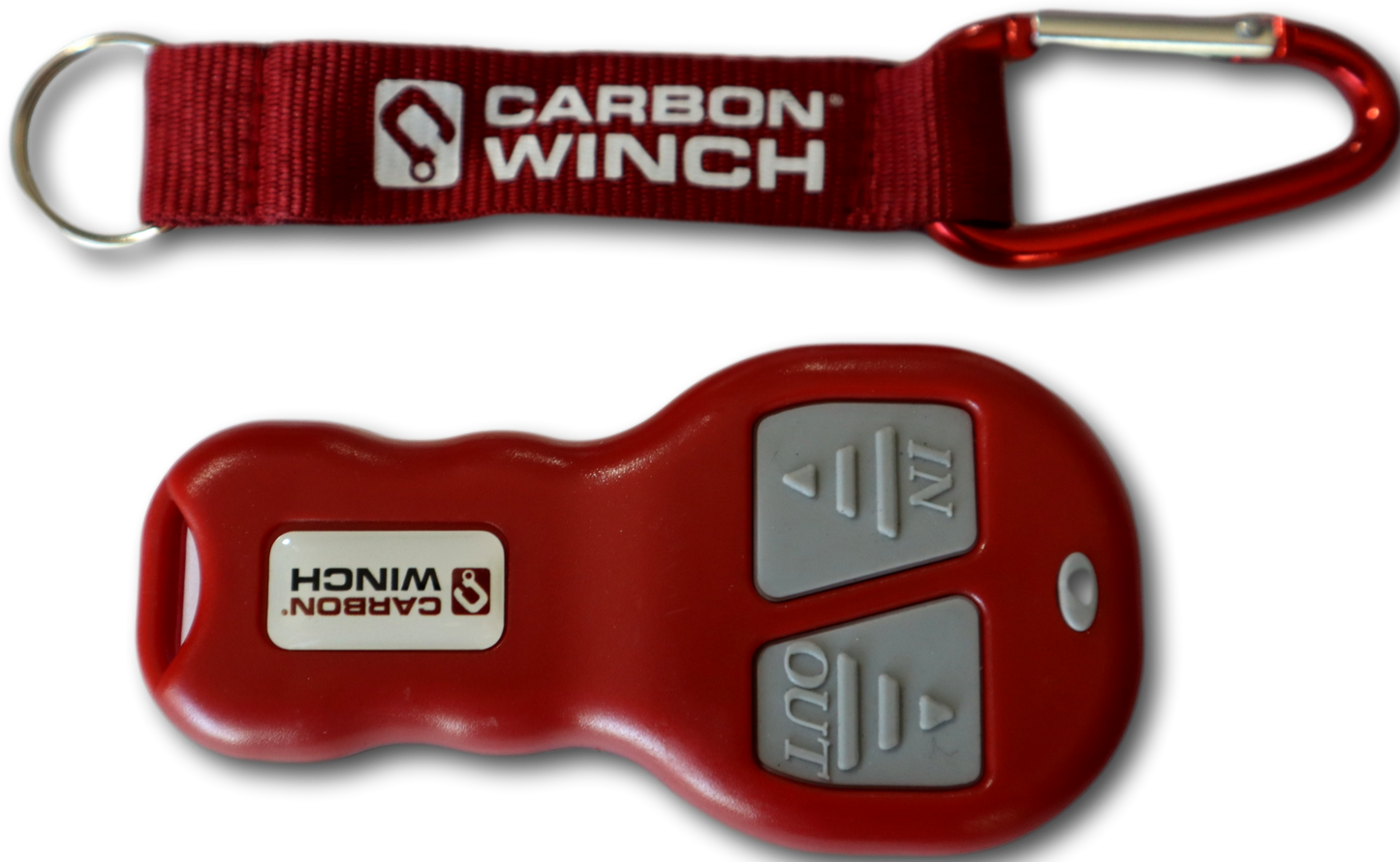 Carbon 12K VER.2 12000lb Electric Winch With Red Synthetic Rope and Hook - CW-12K 3
