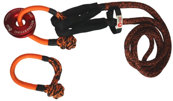 Carbon 4m 14000kg Bridle Rope, 2 x Soft Shackle, Recovery Ring Combo Deal - CW-COMBO-0054-MFSS-RR10 10