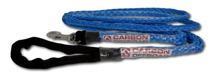 Carbon Offroad Beastline Winch Rope Dog Lead Kit 2m x 8mm Stainless Hardware - CW-BDL3_BL 4