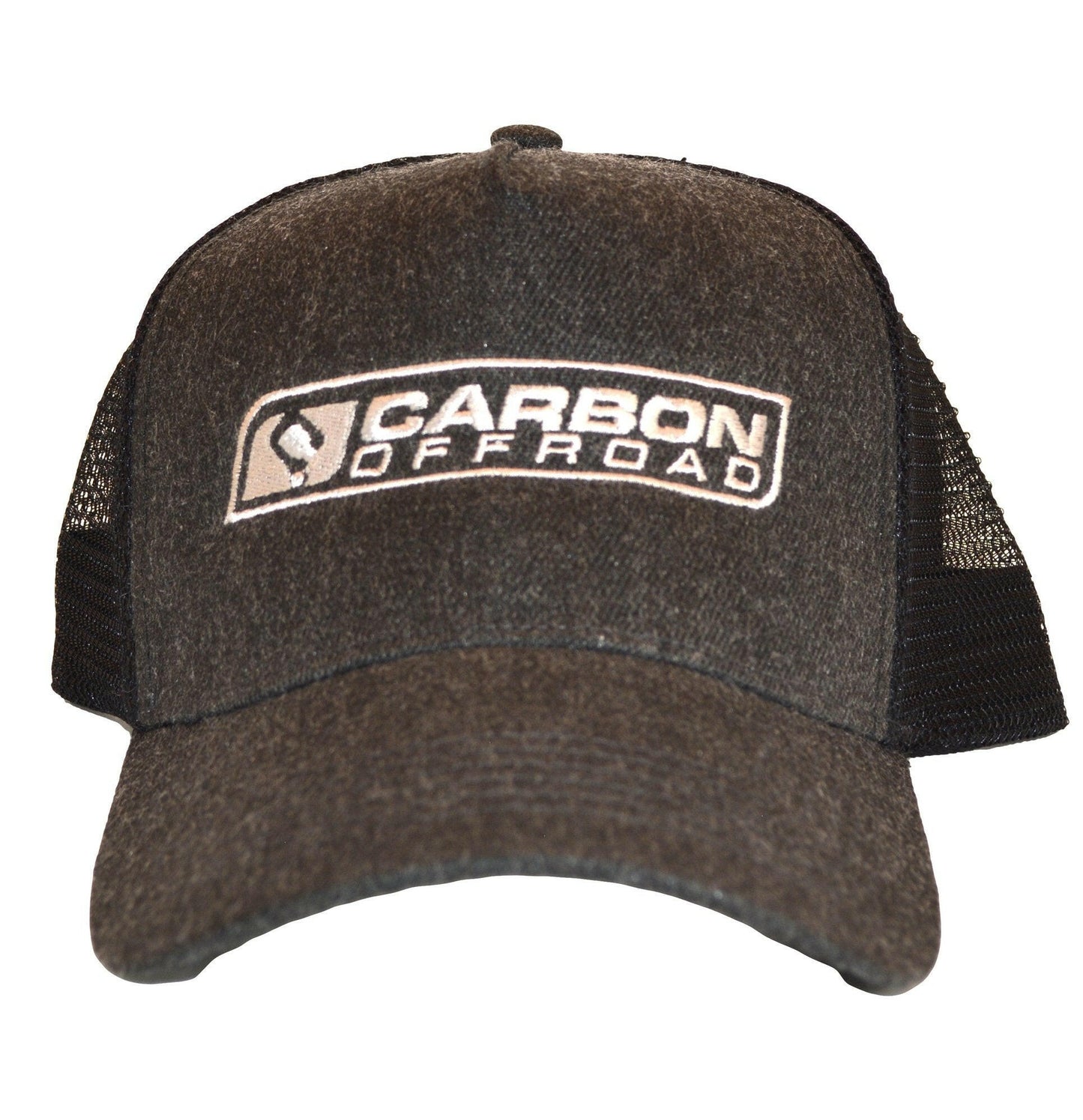 Carbon Offroad Trucker Cap Hat Black - CW-HATHB 1