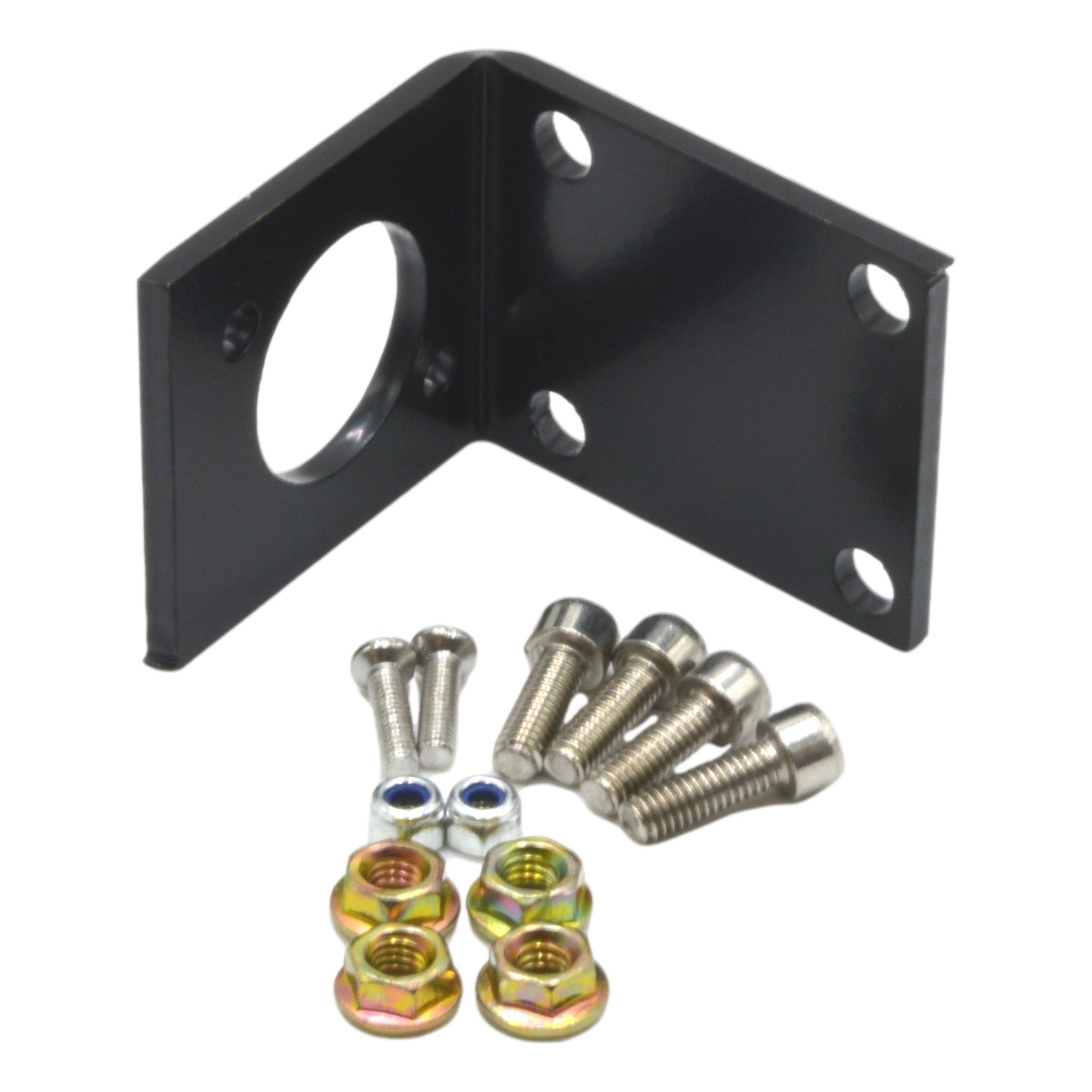 Carbon Tank series winch control box extension plug kit 90 Deg mounting bracket - CW-TKPEKB 1