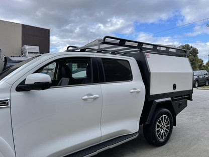 Aluminum Ute Tray & Canopy Package S1.