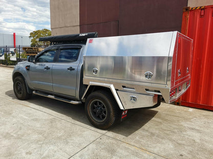 Aluminum Ute Tray & Canopy Package S13.