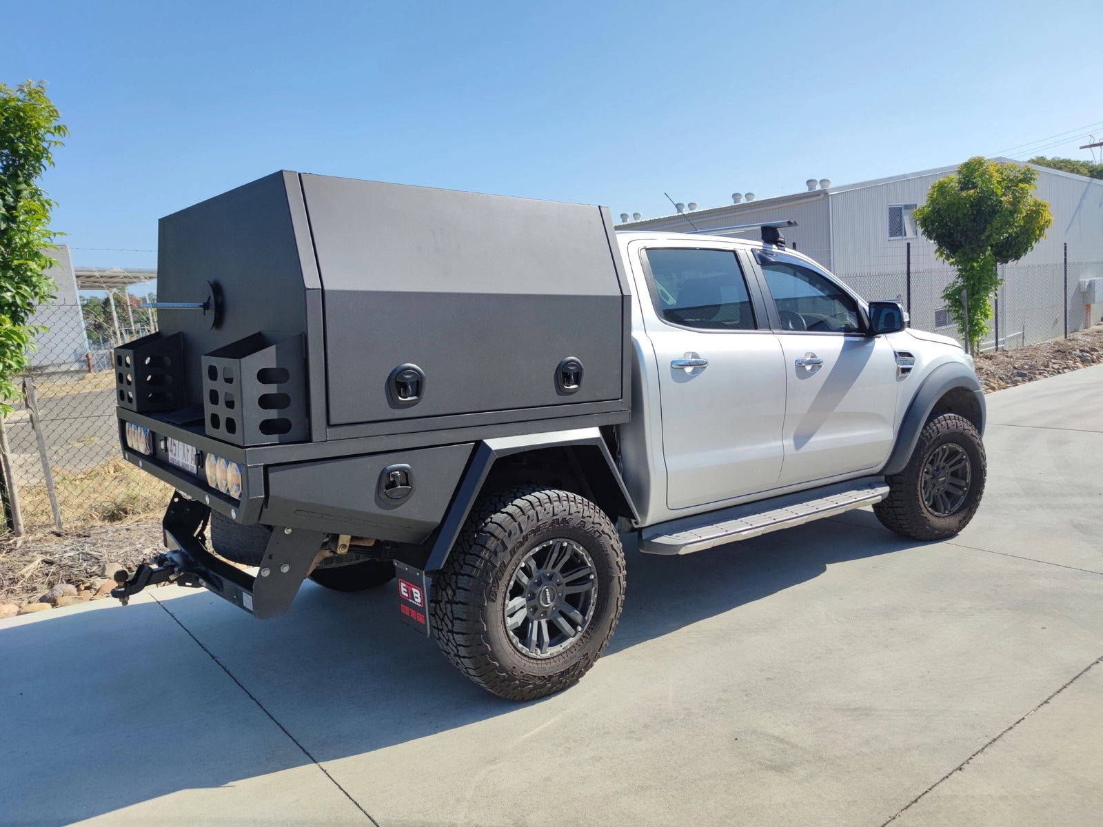 Aluminum Ute Tray & Canopy Package S2.