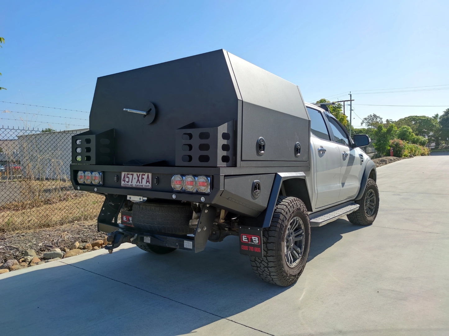 Aluminum Ute Tray & Canopy Package S2.
