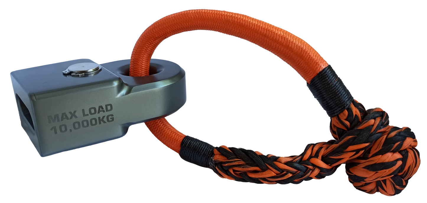 Carbon Winch Rope Thimble and Soft Shackle Combo Deal - CW-COMBO-MFSS-10WS 8