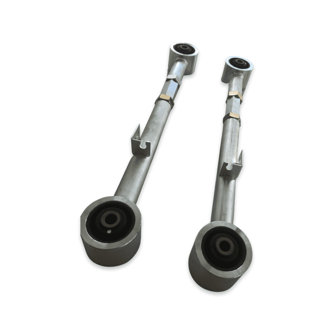 GearBugs Heavy Duty Rear Lower Adjustable Trailing Arms (Pair) for KGM SsangYong Musso, view 2