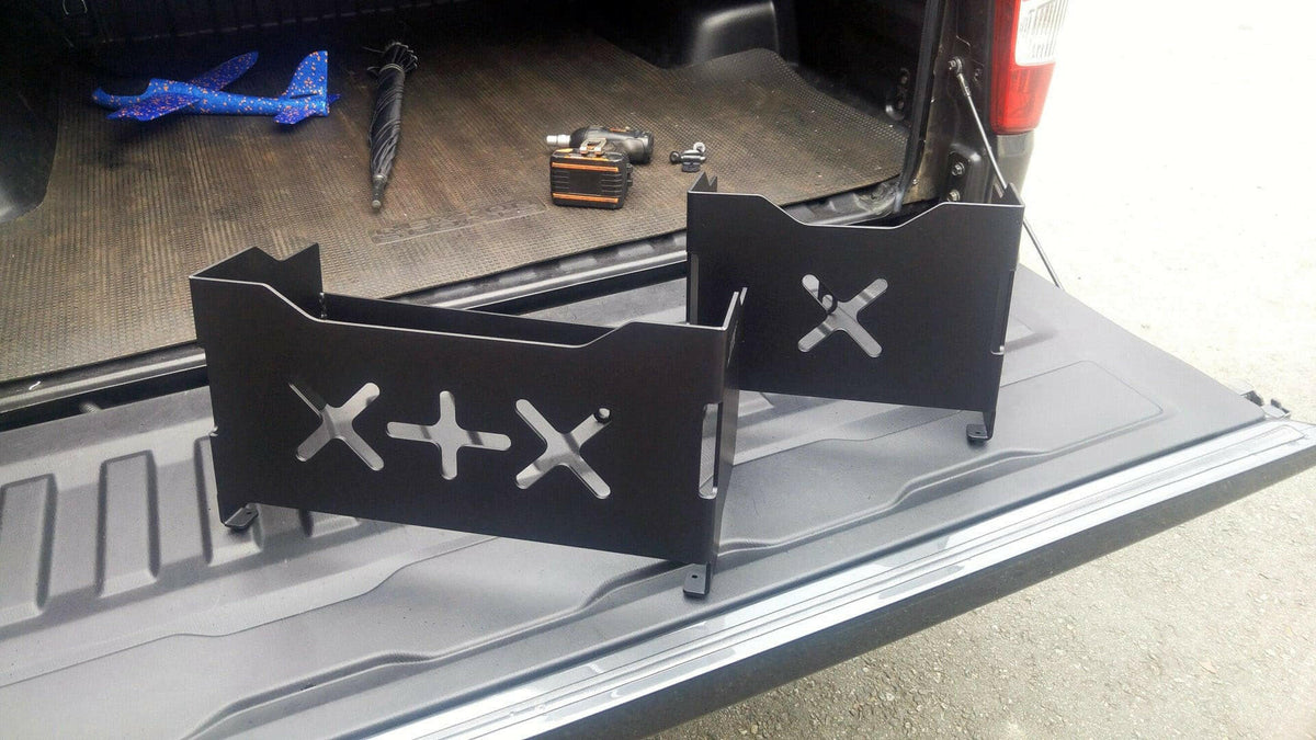 Jintec Rear Tub Cargo Boxes (Pair) for KGM SsangYong Musso, view 2