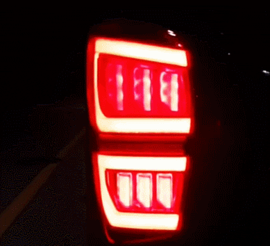 Red LED Tail Lights (Pair) for KGM SsangYong Musso, view 6