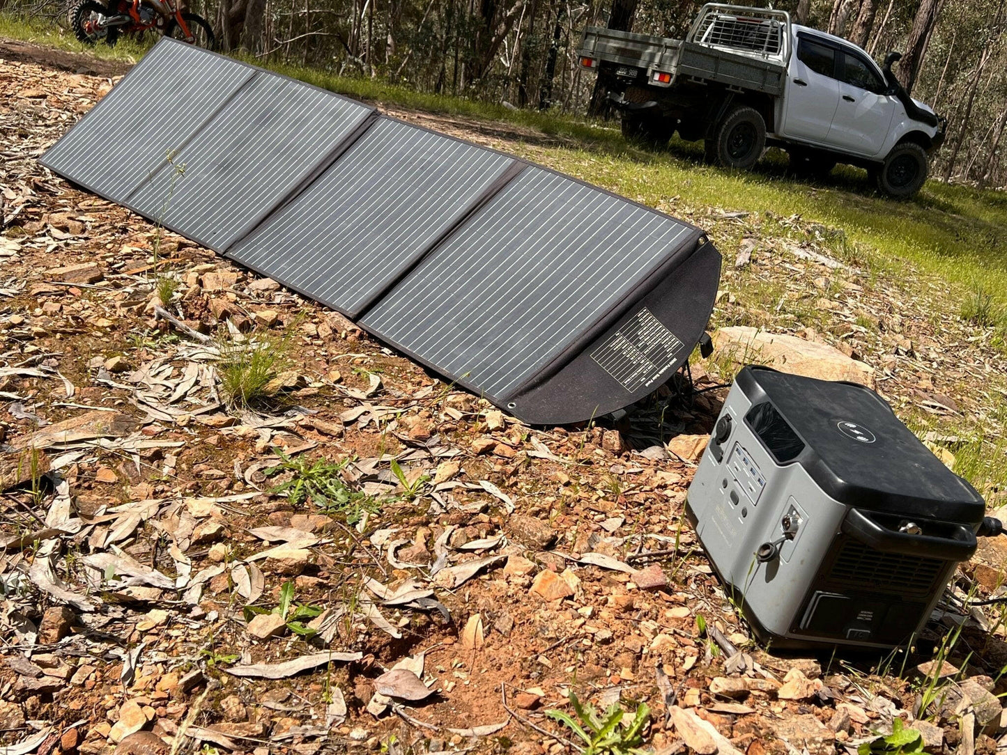 SR Portables Minotaur 1395wh 116ah Portable Lithium Battery Solar Generator / UPS Plus 200w Solar Panel - MINO-200W 1